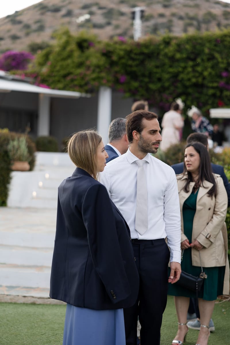 Lauren and Ioannis Wedding at the Gallery Venue of the Island Art and Taste venues in the Athenian Riviera