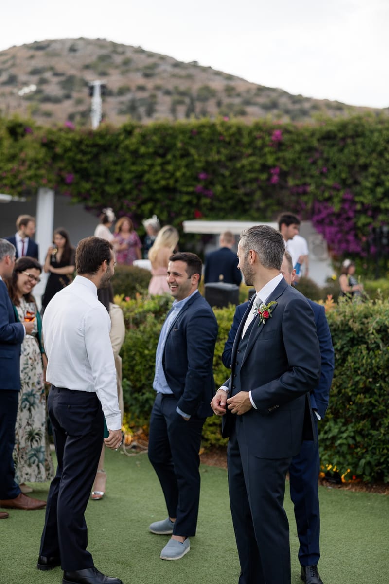 Lauren and Ioannis Wedding at the Gallery Venue of the Island Art and Taste venues in the Athenian Riviera