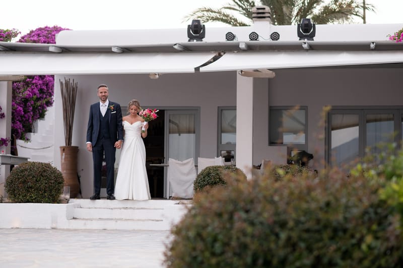 Lauren and Ioannis Wedding at the Gallery Venue of the Island Art and Taste venues in the Athenian Riviera
