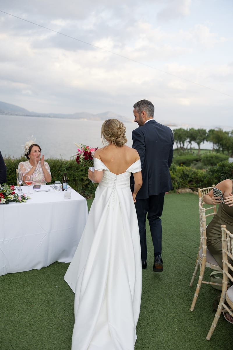 Lauren and Ioannis Wedding at the Gallery Venue of the Island Art and Taste venues in the Athenian Riviera