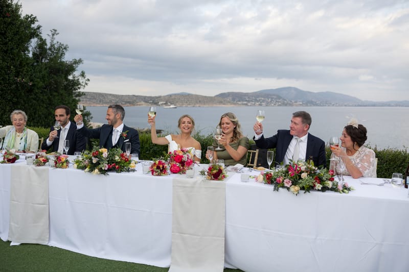 Lauren and Ioannis Wedding at the Gallery Venue of the Island Art and Taste venues in the Athenian Riviera