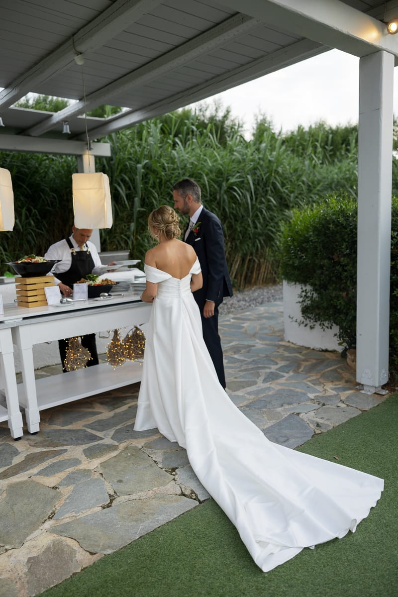 Lauren and Ioannis Wedding at the Gallery Venue of the Island Art and Taste venues in the Athenian Riviera