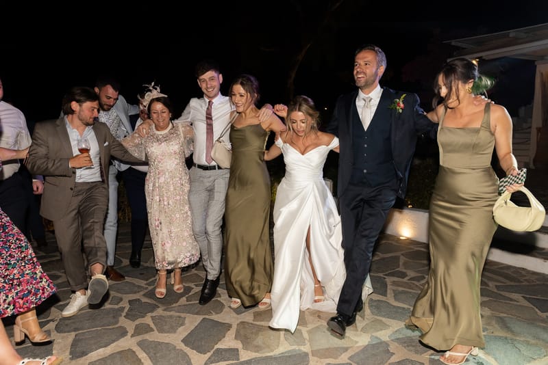 Lauren and Ioannis Wedding at the Gallery Venue of the Island Art and Taste venues in the Athenian Riviera