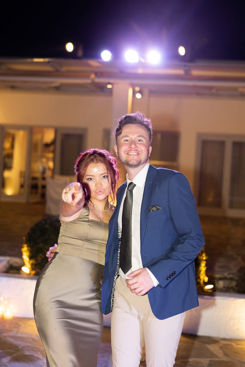 Lauren and Ioannis Wedding at the Gallery Venue of the Island Art and Taste venues in the Athenian Riviera