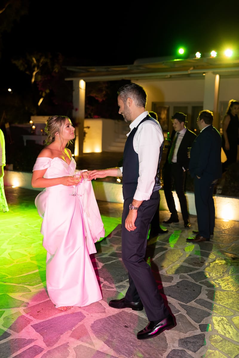 Lauren and Ioannis Wedding at the Gallery Venue of the Island Art and Taste venues in the Athenian Riviera