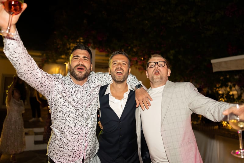 Lauren and Ioannis Wedding at the Gallery Venue of the Island Art and Taste venues in the Athenian Riviera