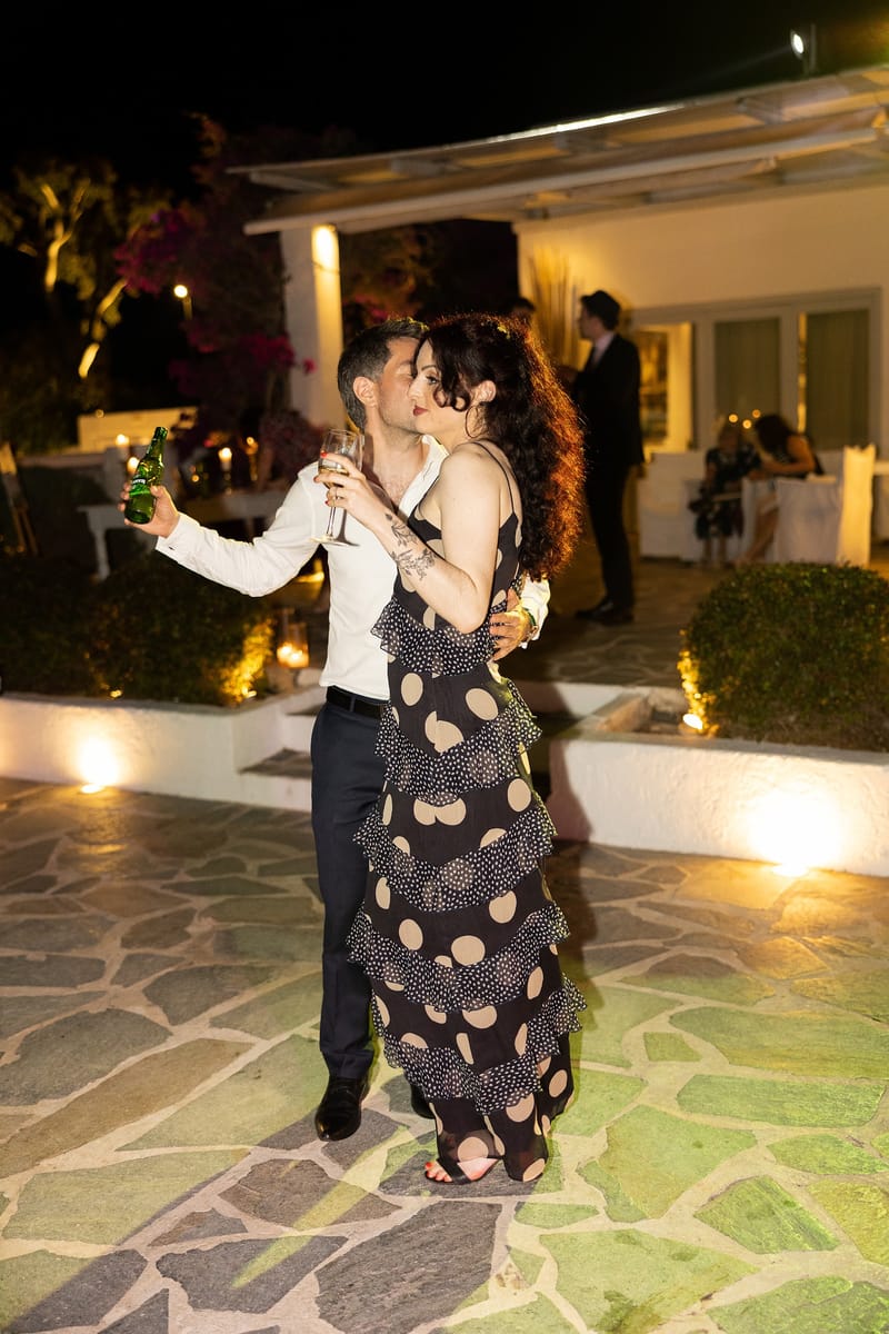 Lauren and Ioannis Wedding at the Gallery Venue of the Island Art and Taste venues in the Athenian Riviera