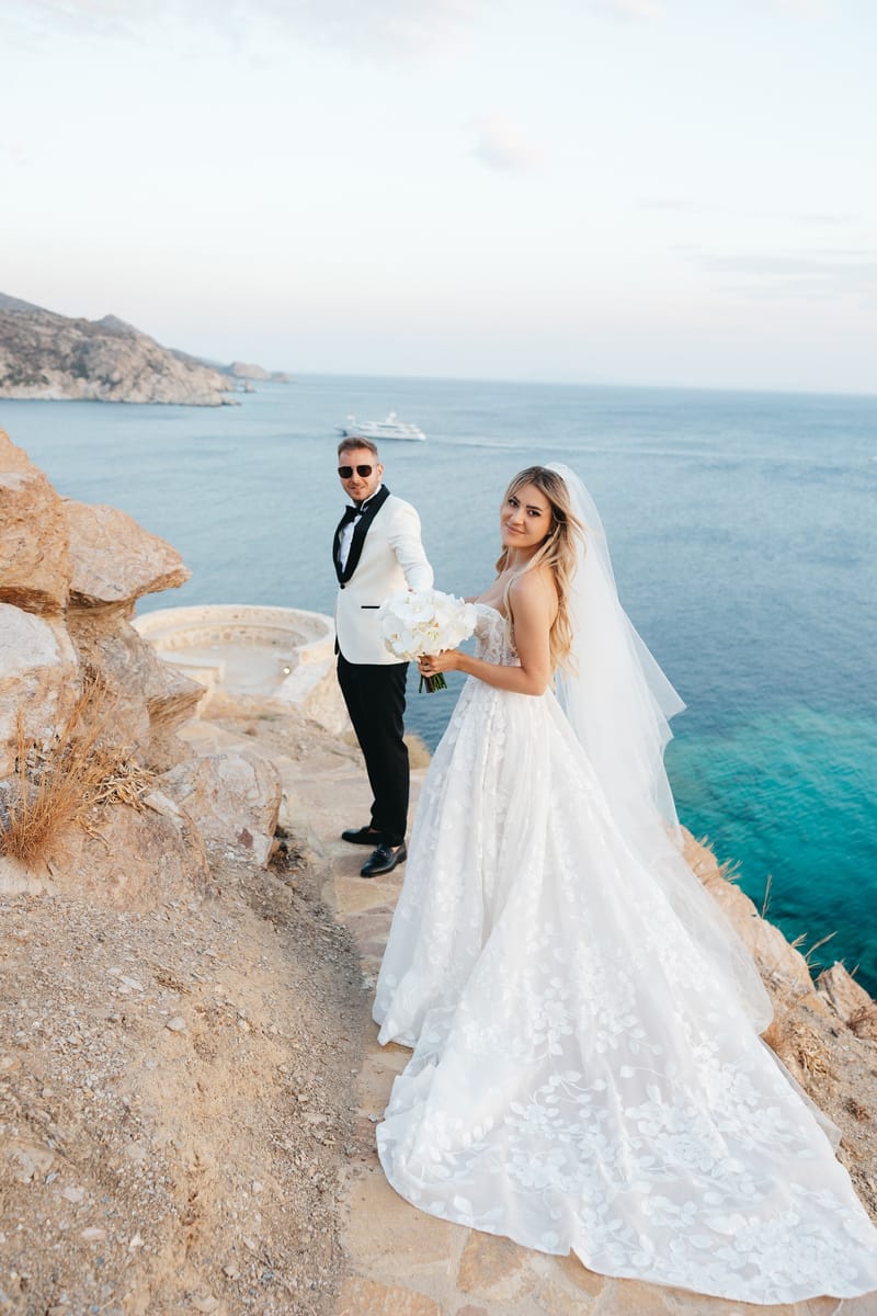 Teodora & Daniel Wedding in Ios Island