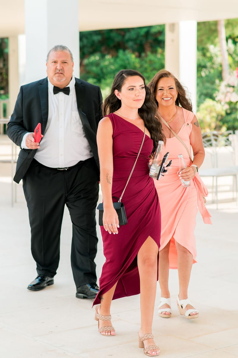 Waiting for the bride