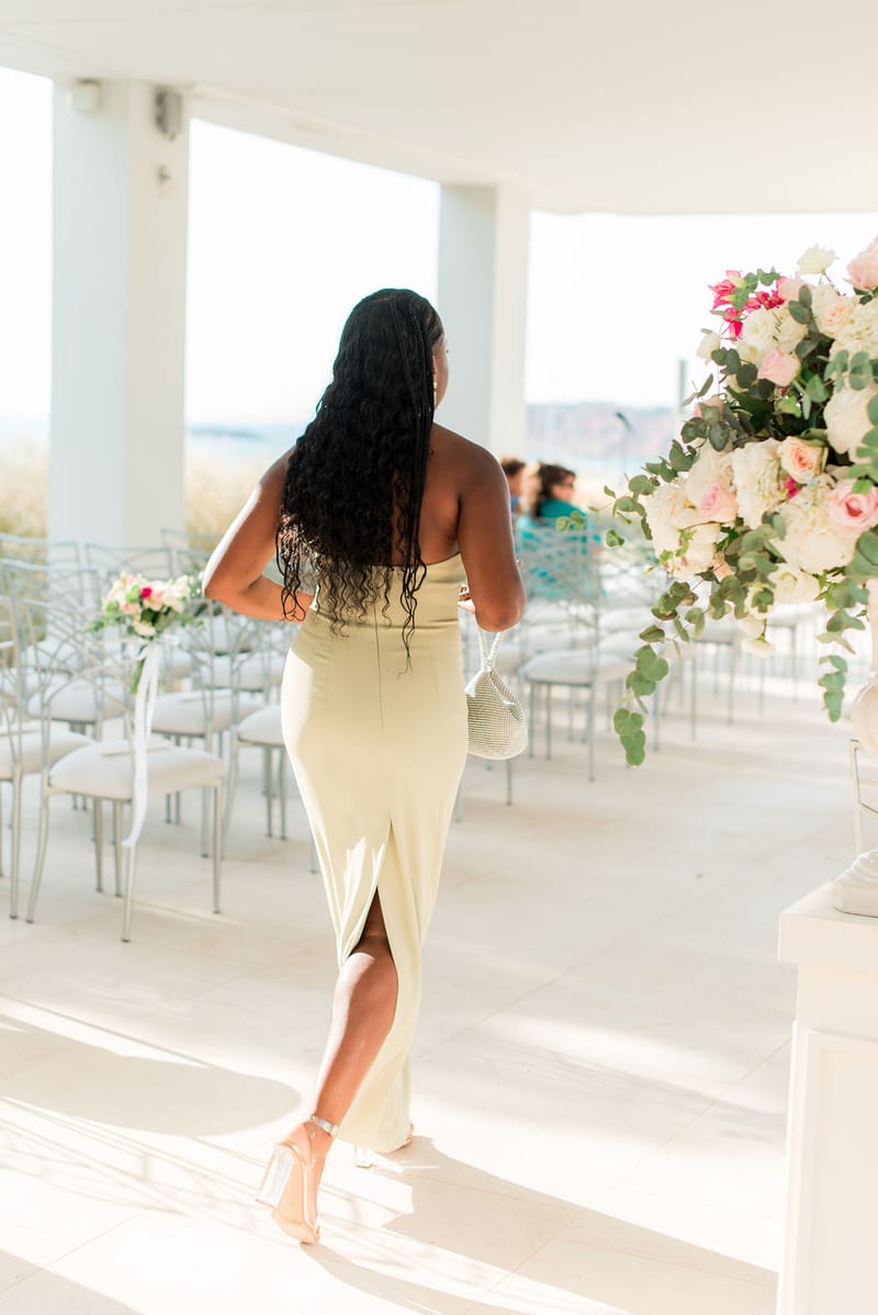 Waiting for the bride