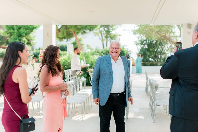 Waiting for the bride