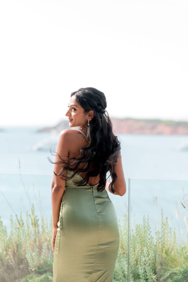 Waiting for the bride