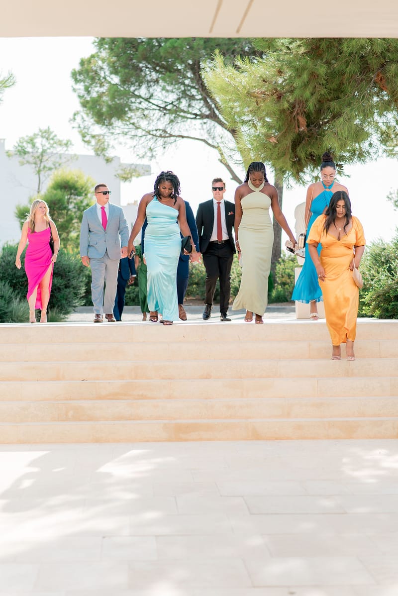 Waiting for the bride