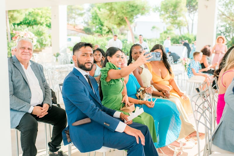 Waiting for the bride