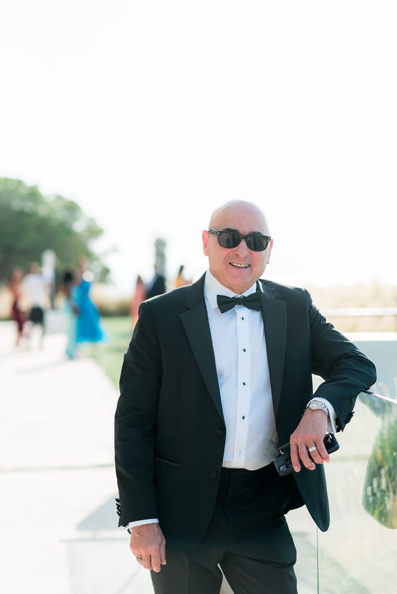 Waiting for the bride