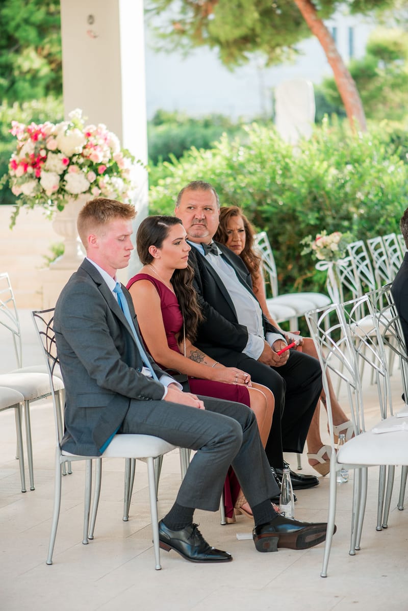 Waiting for the bride