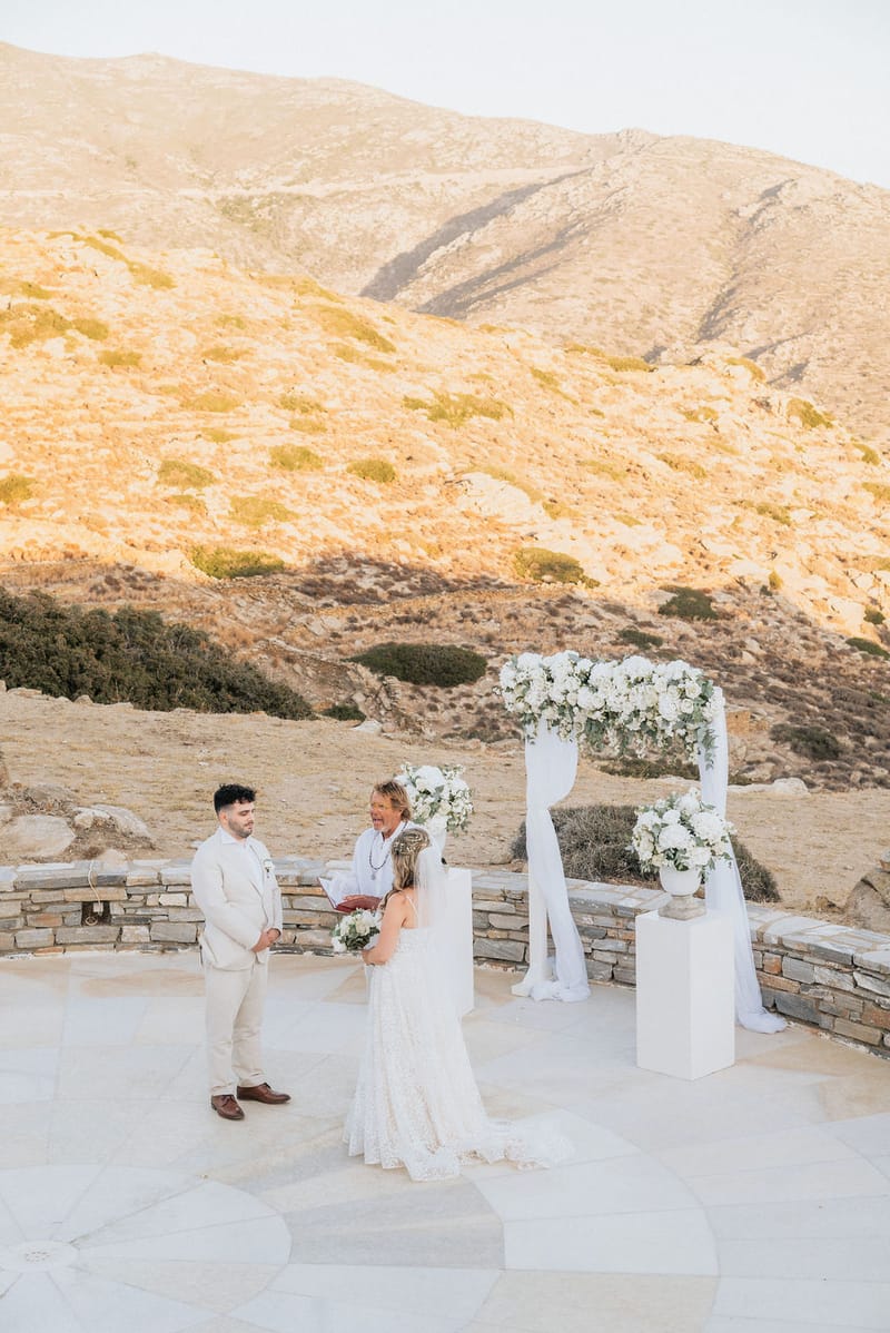 Dianna & Ali Wedding in Ios Island