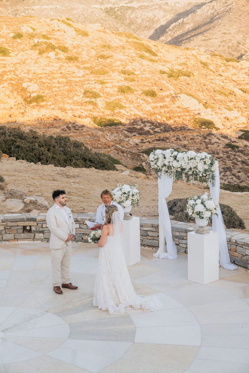 Dianna & Ali Wedding in Ios Island