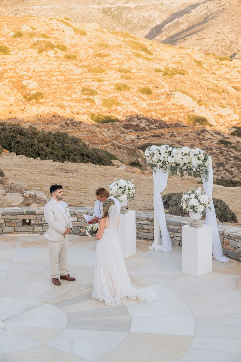 Dianna & Ali Wedding in Ios Island