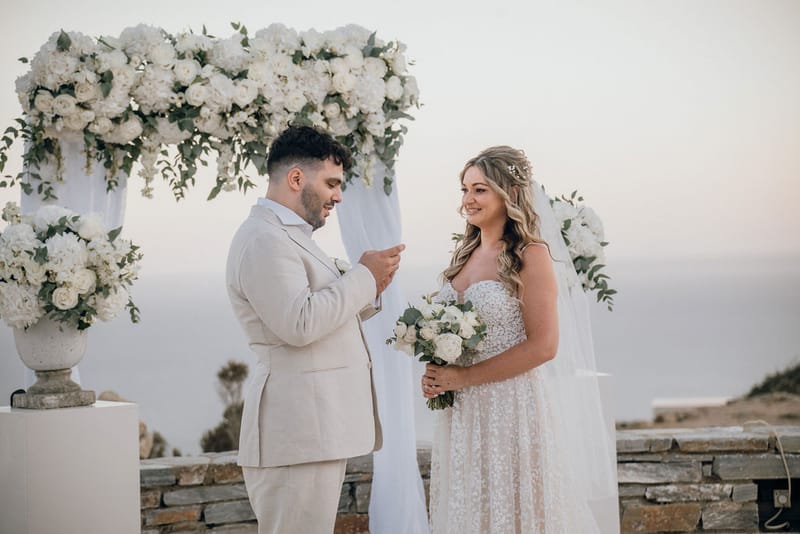Dianna & Ali Wedding in Ios Island