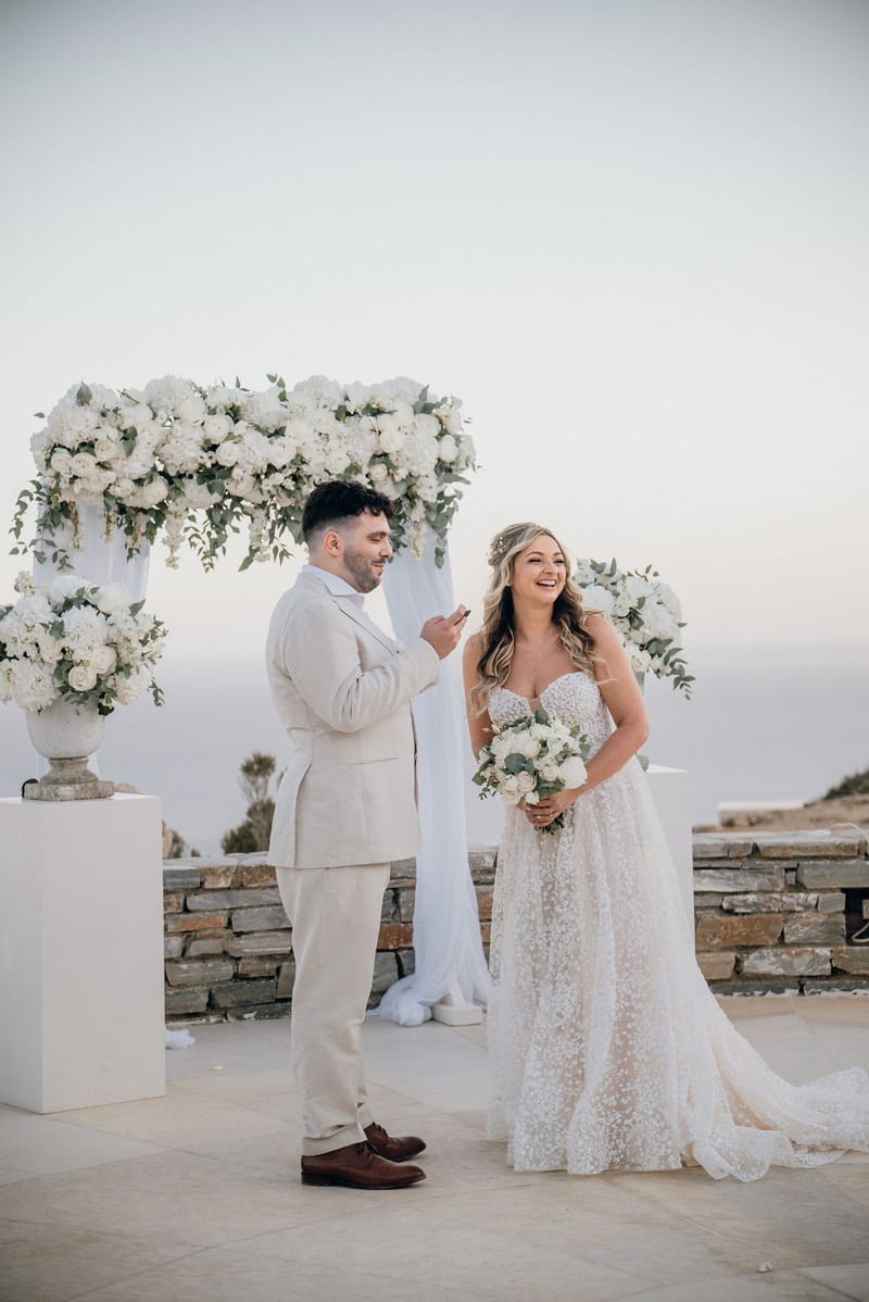 Dianna & Ali Wedding in Ios Island