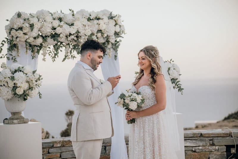 Dianna & Ali Wedding in Ios Island