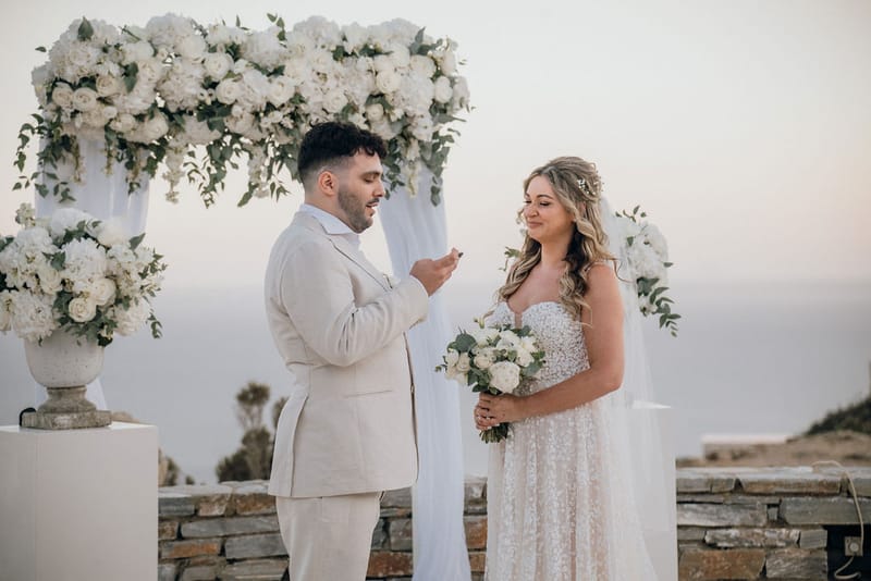 Dianna & Ali Wedding in Ios Island