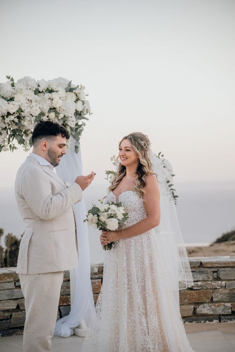 Dianna & Ali Wedding in Ios Island