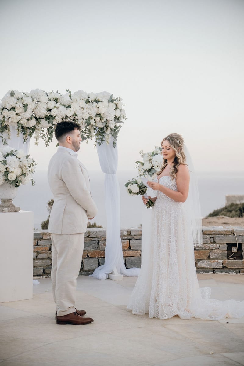 Dianna & Ali Wedding in Ios Island