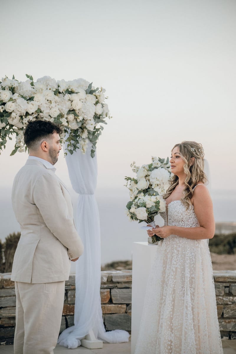 Dianna & Ali Wedding in Ios Island