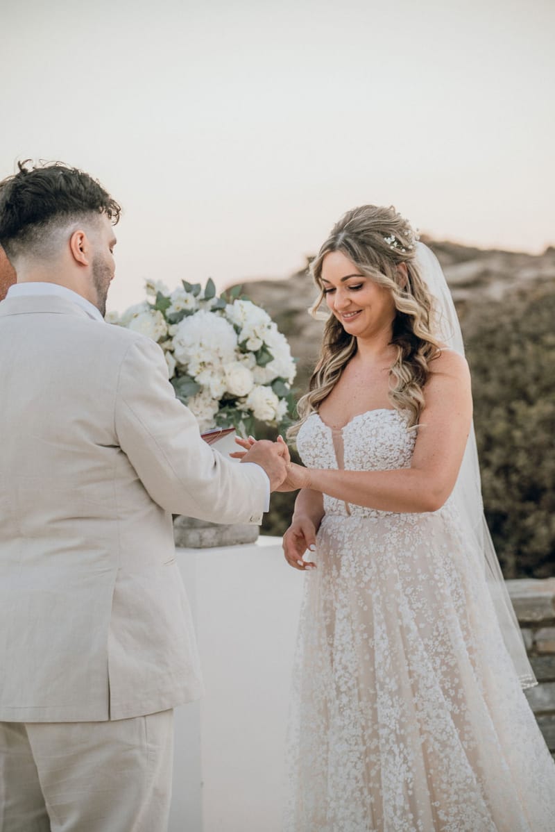 Dianna & Ali Wedding in Ios Island