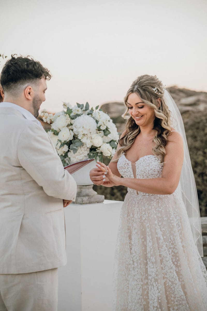 Dianna & Ali Wedding in Ios Island