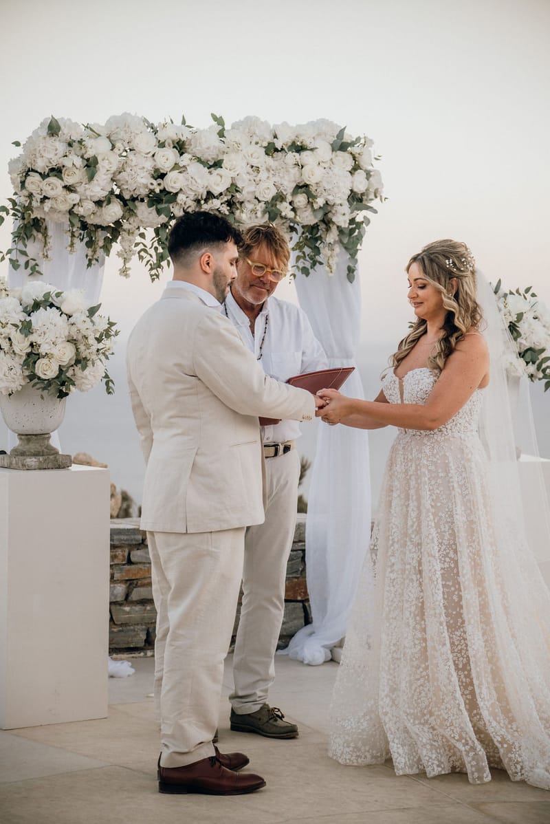 Dianna & Ali Wedding in Ios Island