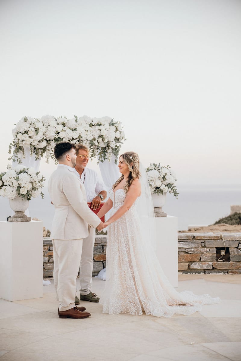 Dianna & Ali Wedding in Ios Island
