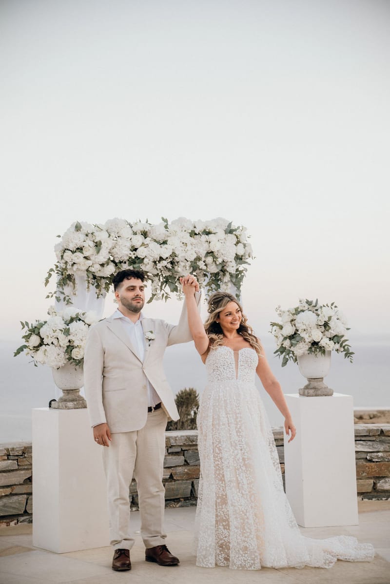 Dianna & Ali Wedding in Ios Island