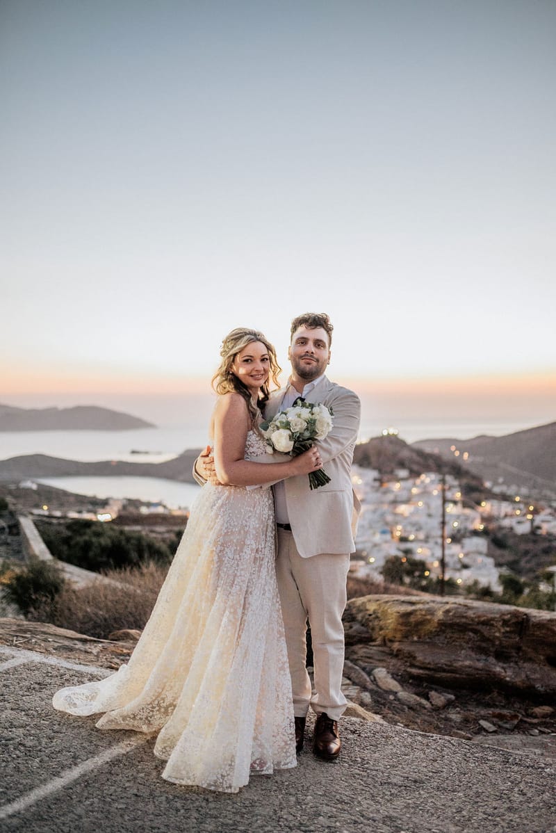 Dianna & Ali Wedding in Ios Island