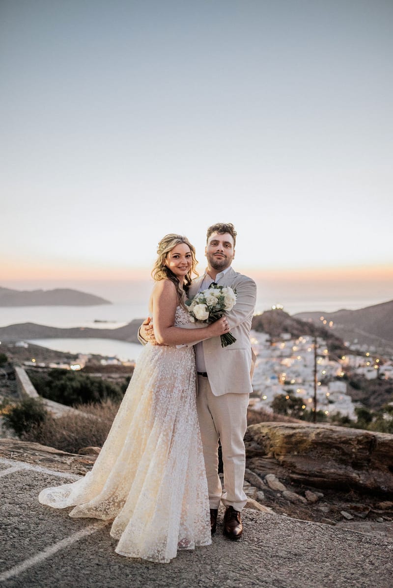 Dianna & Ali Wedding in Ios Island
