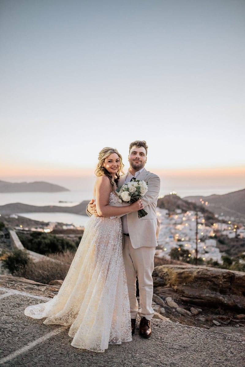 Dianna & Ali Wedding in Ios Island