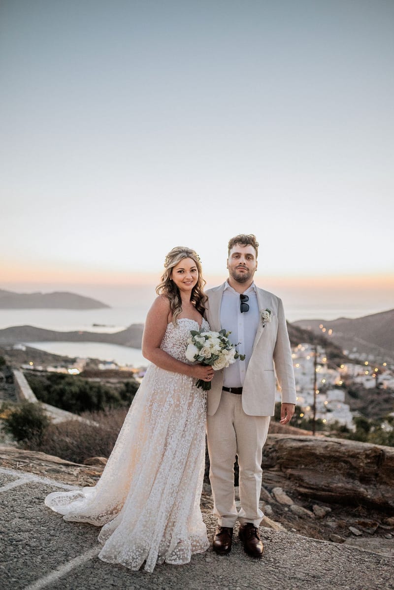 Dianna & Ali Wedding in Ios Island