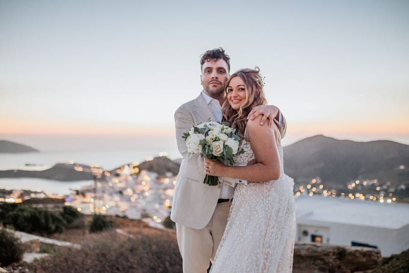 Dianna & Ali Wedding in Ios Island