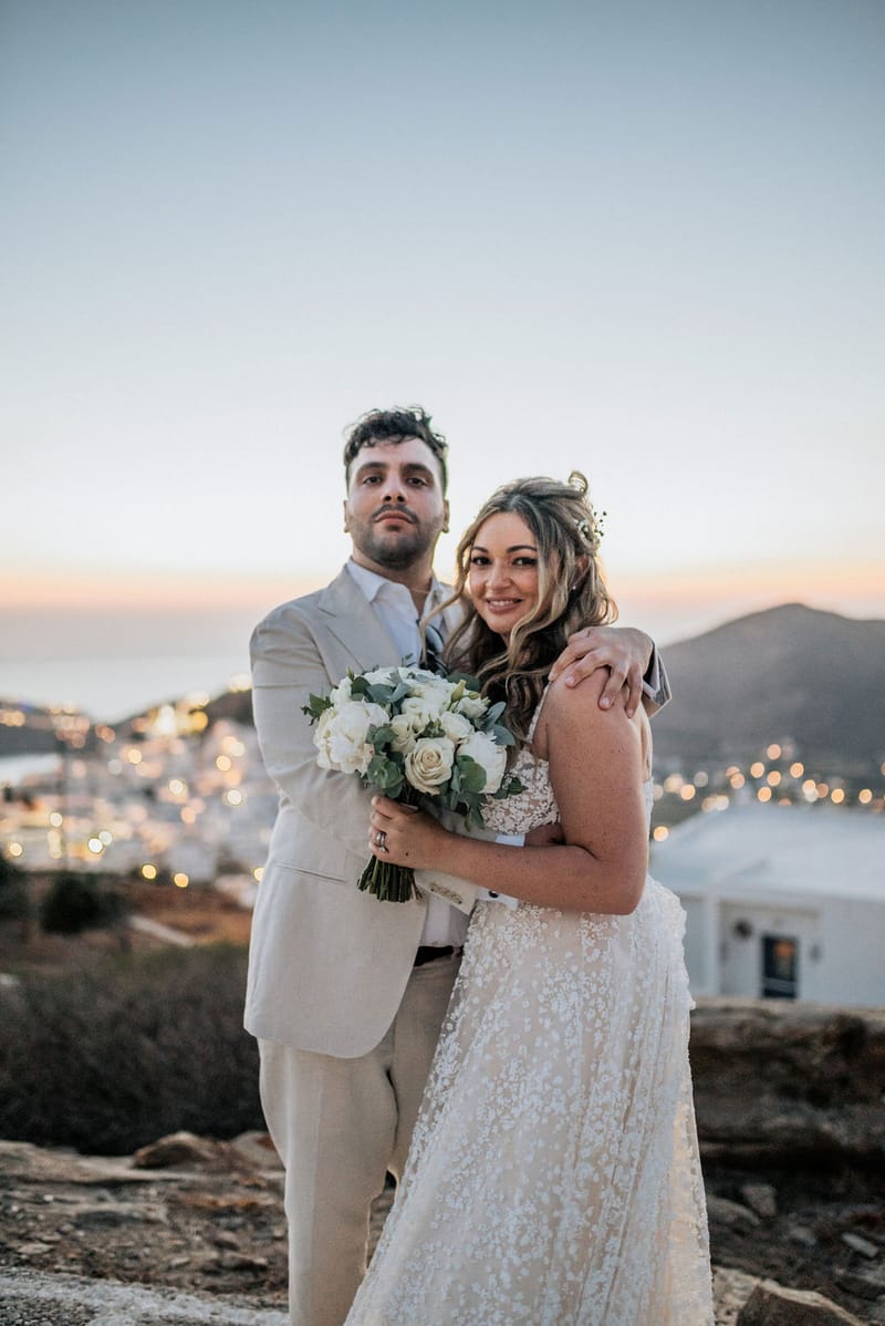 Dianna & Ali Wedding in Ios Island