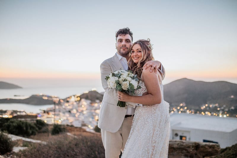 Dianna & Ali Wedding in Ios Island