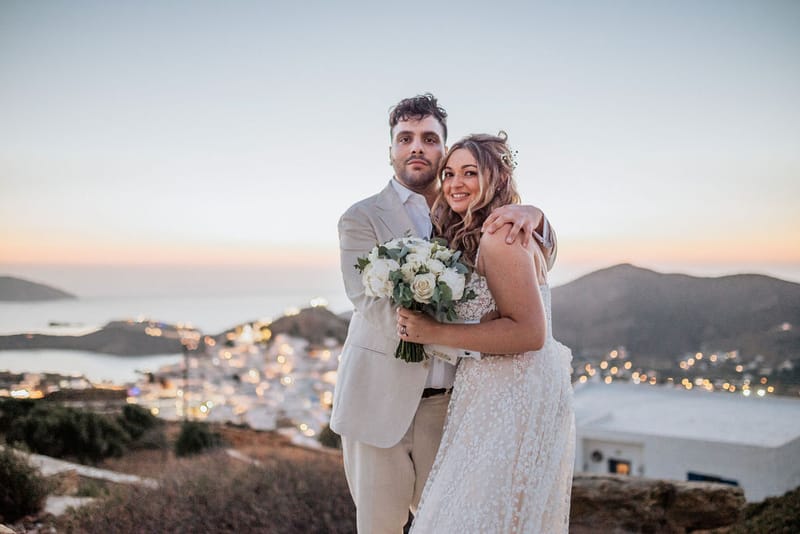 Dianna & Ali Wedding in Ios Island