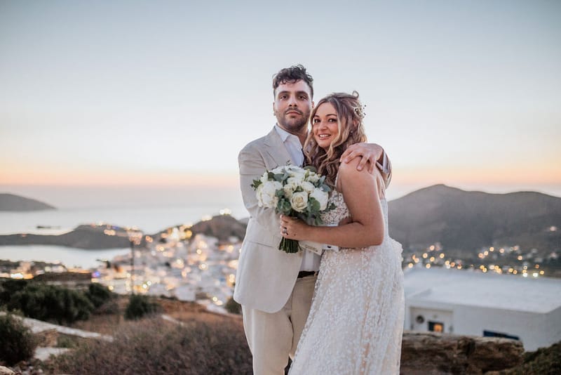 Dianna & Ali Wedding in Ios Island