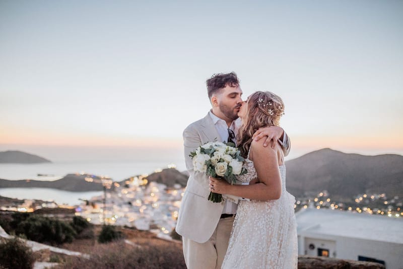 Dianna & Ali Wedding in Ios Island