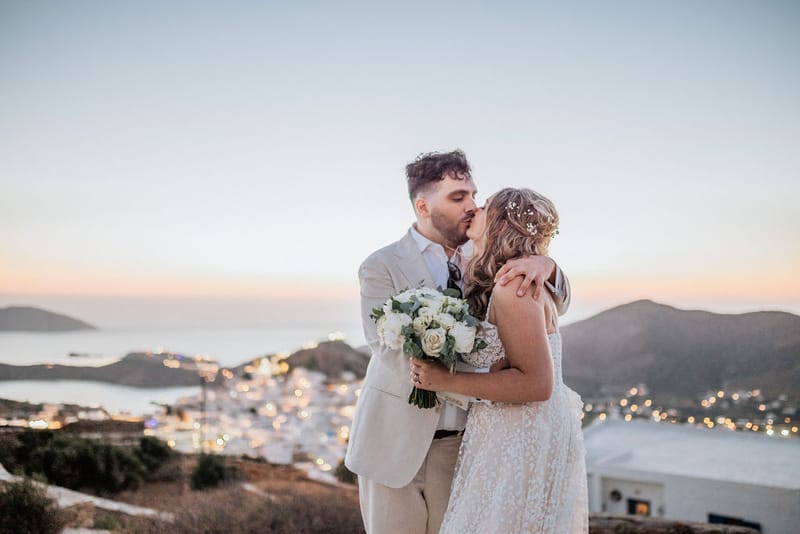 Dianna & Ali Wedding in Ios Island