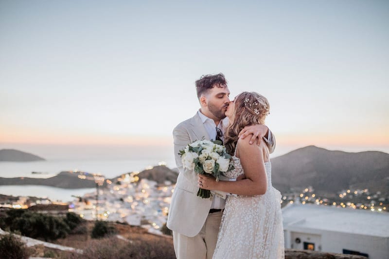 Dianna & Ali Wedding in Ios Island