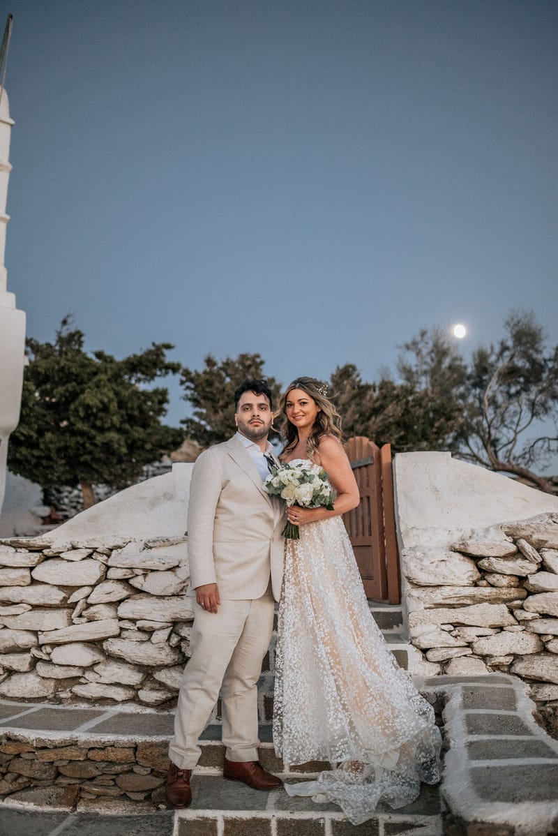 Dianna & Ali Wedding in Ios Island