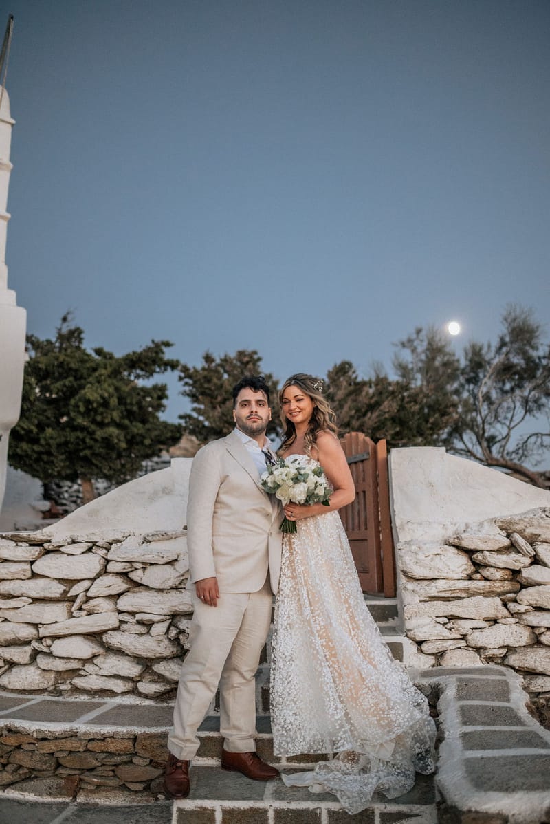 Dianna & Ali Wedding in Ios Island