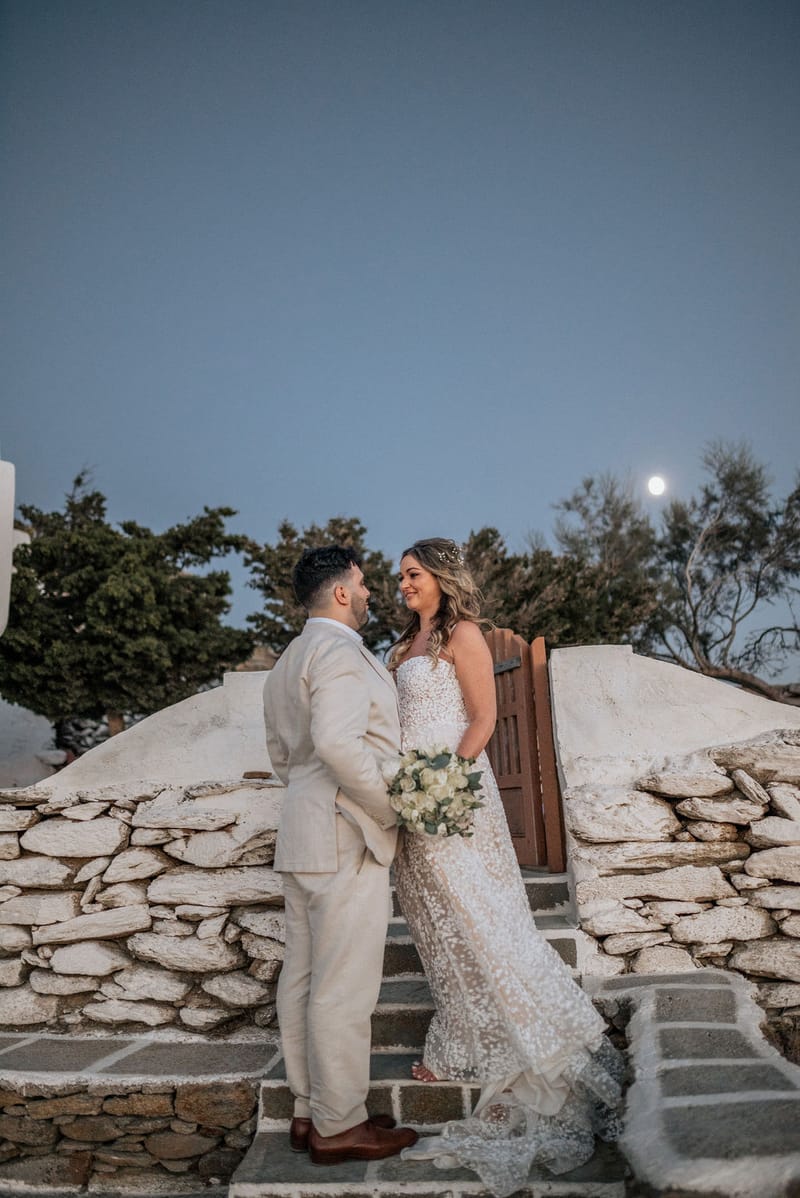 Dianna & Ali Wedding in Ios Island